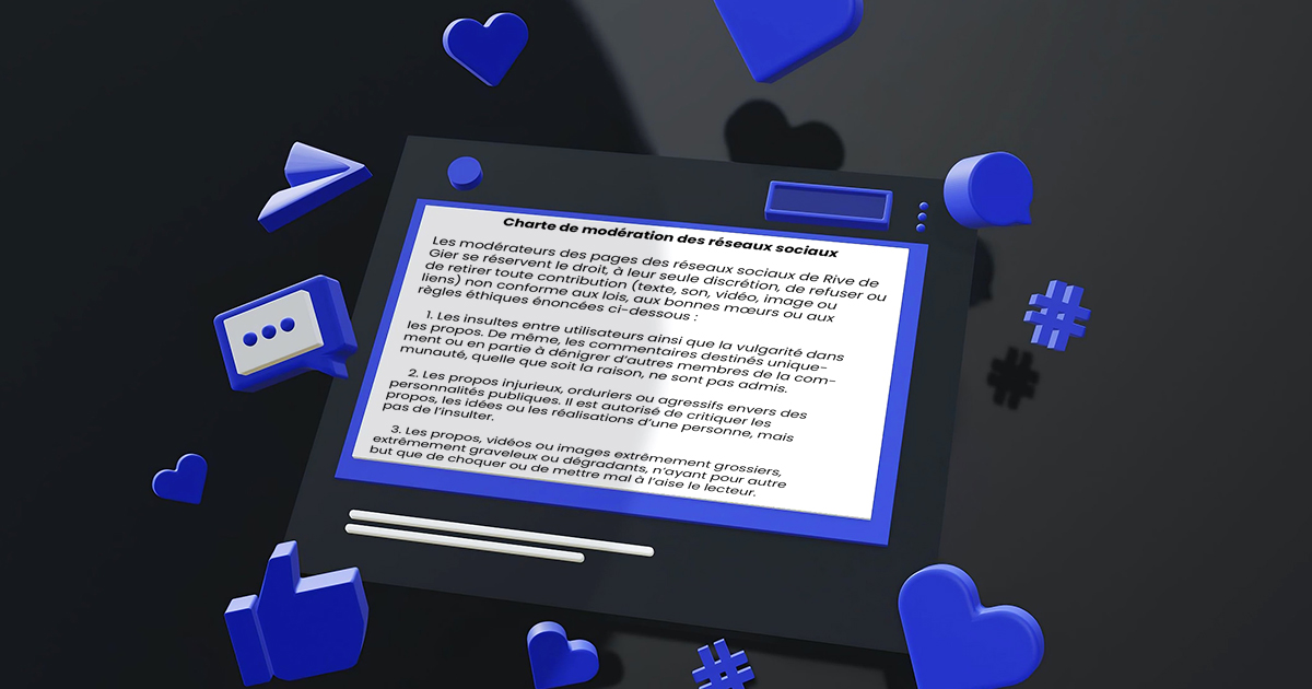 Les règles de modération des commentaires et les politiques de confidentialité